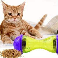 Juguete para gatos, dispositivo para fugas de alimentos, forma de hueso, dispositivo divertido de comida lenta, juego de mascota - details 2