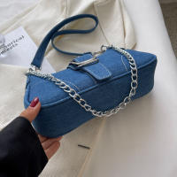 Bolso de Hombro Denim de Alta Calidad Bolso Messenger Retro para Mujeres - details 11