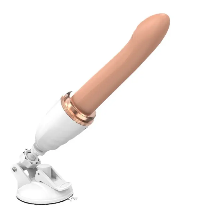 Bombardeo Vibrador telescópico automático Masturbador de chorros para mujeres Juguetes sexuales para adultos - 1