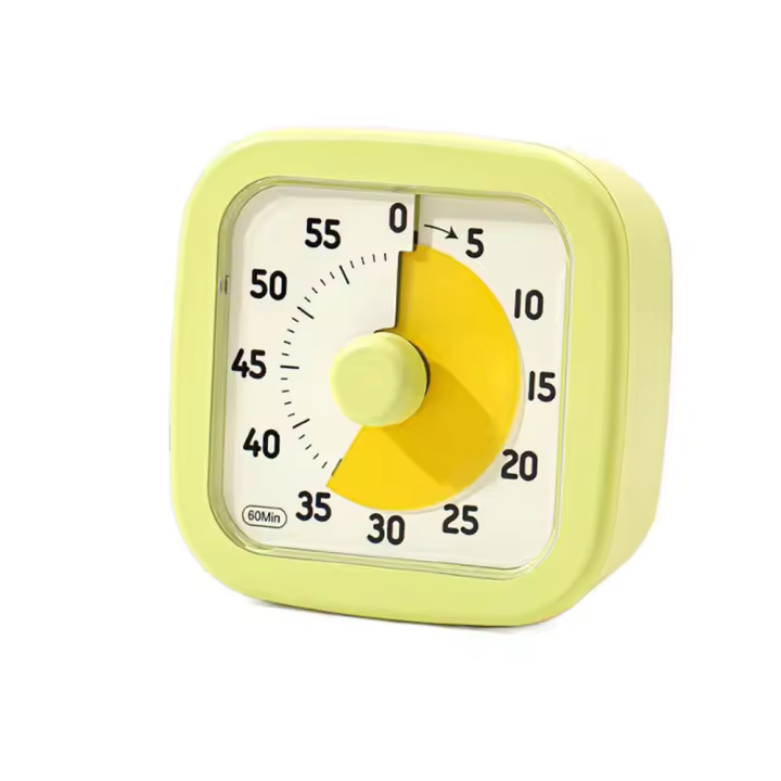 Temporizador Visual de 60 minutos, visualización de autodisciplina, temporizador de Cuenta atrás, gestión del tiempo, temporizador de cocina silencioso, estudio para niños - 1