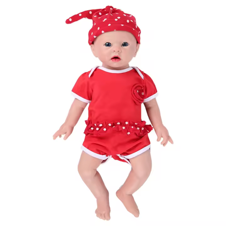 Muñeca de Silicona Renacida IVITA 19 pulgadas, 3700g, Características Educativas para Niños Mayores de 3 Años - 1