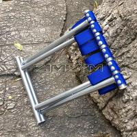 Taburete portátil para acampar al aire libre, picnic, playa, taburete plegable simple para acampar, silla de pesca, accesorios para el hogar - details 10