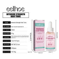 Esencia para reparar la hidratación de raíces dañadas, cabello denso, pérdida de cabello y aceite esencial antifrizz - details 0
