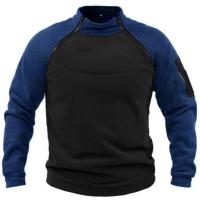 Sudadera con cuello alto para hombre, jerséis masculinos, Otoño e Invierno - details 2