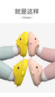 Pareja de zapatillas de algodón de invierno con suela de EVA suave, apiladas, cálidas y esponjosas. - details 5