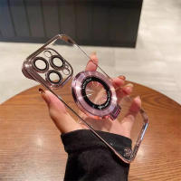 Funda Magnética Transparente Ultrafina sin Marco con Recubrimiento de Parachoques Rígido para iPhone 16e 15 Max 14 13 16 Pro - details 1