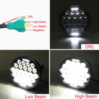 Faros LED para motocicleta y coche 5.75 pulgadas para Harley Sportster Iron 883 Dyna Triumph Street Speed Triple 5 3/4" H4 Faro Principal - details 19