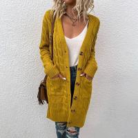 Suéteres de punto para mujer, cárdigan informal, abrigos de punto para mujer, otoño - details 6