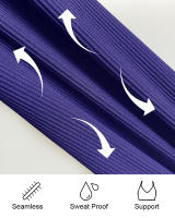 Yoga Conjunto Deportivo De Un Hombro Con Abertura De Espalda Abierta Fruncido - details 0