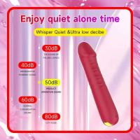 Telescc consolador vibrador 10 modos realista glande estimulador del clítoris vaginal Anal AV Stick orgasmo masturbador juguetes sexuales para mujeres - details 2