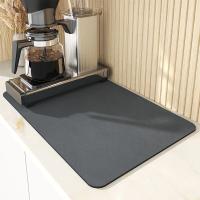 Mantel Individual de barra de diatomita multicolor, mantel Individual antideslizante absorbente de secado rápido, escurridor de platos, 1 ud. - details 9