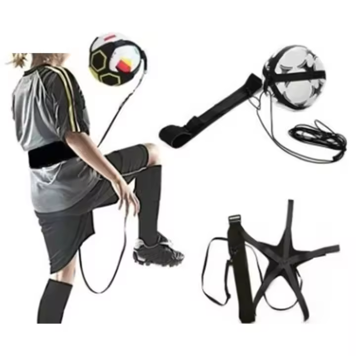 Bolsa de malabares para balón de fútbol, cinturón de círculo auxiliar para niños, entrenador de fútbol, equipo de entrenamiento de Kick Football - 1