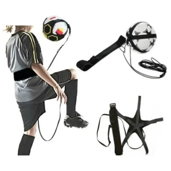Bolsa de malabares para balón de fútbol, cinturón de círculo auxiliar para niños, entrenador de fútbol, equipo de entrenamiento de Kick Football - 1
