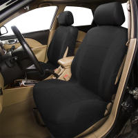 Fundas para asientos de coche, juego completo de 5 piezas para las cuatro estaciones, color negro, Universal - details 0