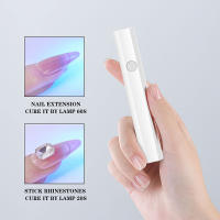 Mini lámpara secadora portátil de mano, Luz LED UV para curar todas las herramientas de arte de uñas recargables de Gel - details 4