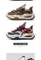 Nuevos Zapatos Casuales Antideslizantes Y Resistentes Al Desgaste De Suela Gruesa, Zapatos Deportivos De Moda Y Versátiles Para Hombres - details 3