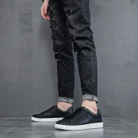 Men Shoes Sneakers Male Tenis Luxury Shoes Mens Casual Shoes Men's Shoes Fashion Leather Four Seasons Kateboarding Shoes For Men - details 7