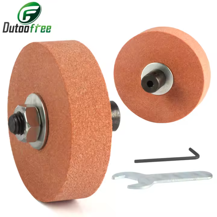 Máquina de rueda de molienda, accesorios de herramienta eléctrica, cabezal de rueda de piedra de molienda para Metal, Jade, joyería, pulido, afilado, herramienta rotativa - 1