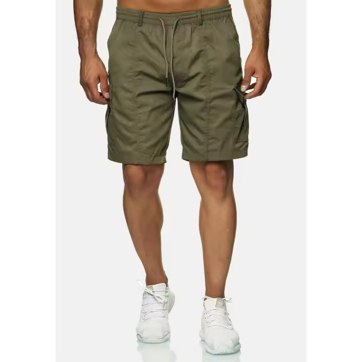 Pantalones de Verano para Hombre Pantalones Cortos de Trabajo con Múltiples Bolsillos para Uso Casual - 1