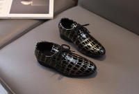 Zapatos planos informales de cuero para niños, antideslizantes para estudiantes, zapatos de boda para actuaciones escolares - details 6