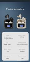 Auriculares Inalámbricos con Bluetooth, con Reducción de Ruido, Reproducción 32H, IPX5 impermeable para iPhone, iOS, Android,V8 - details 19