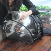 Mochila para Mascotas Transparente y Transpirable Portador de Gatos para Viajes al Aire Libre - details 6