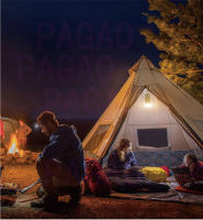Lampara led recargable camping Portátil atmosphere Regalos de Navidad al aire libre multifunción Faroles carpa - details 11