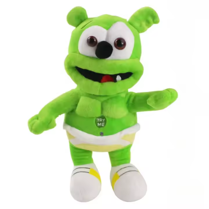 Juguetes de Peluche de Goma de 30cm con Voz Musical Osito de Goma con Sonido - 1