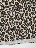 Conjunto de Moda Vintage para Mujer TRAFZA Blusa de Estampado de Leopardo con Cintura Alta y Pantalones Rectos Estilo de Primavera - details 5