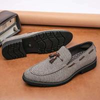 Nuevos zapatos occidentales informales de cuero para hombre, talla 48 US 14, de diseñador, fáciles de usar - details 1