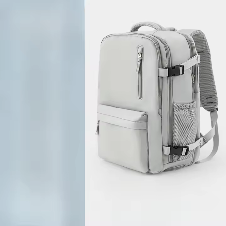 Mochila de expansión de viaje para hombres y mujeres Mochila multifuncional para mujeres Compartimento independiente para zapatos para hombres Separación en seco y húmedo Equipaje de viaje de negocios corto - 1