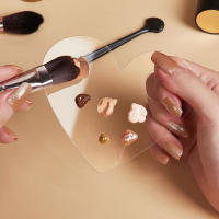 Paleta de maquillaje acrílico para uñas, espátula, base líquida, sombra de ojos, crema mezcladora, pigmentos, herramientas cosméticas de belleza manuales - details 3