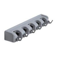 Soporte de plástico impermeable para fregona y escoba, gancho de almacenamiento para el hogar, adecuado para cocina y jardín - details 0