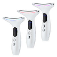 Dispositivo de belleza EMS para estiramiento Facial, masajeador Facial LED, removedor de barbilla doble, rejuvenecimiento de la piel, antiarrugas - details 8