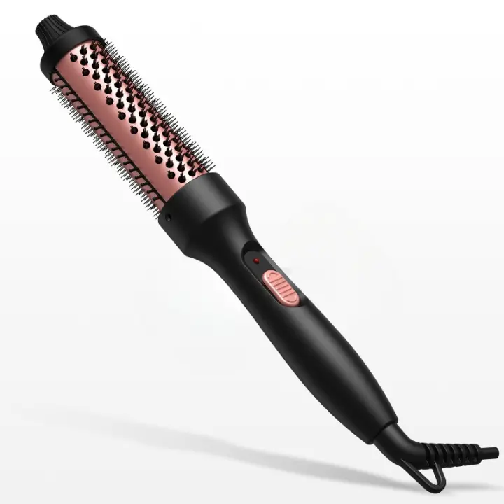 Nuevo rizador permanente doble PTC plancha alisadora de pelo rollo grande hebilla interior flequillo plancha permanente rollo recto de doble propósito - 1