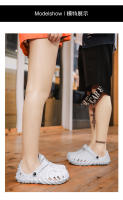NOVEDAD DE VERANO 2022, zapatos grandes con agujeros para huellas dactilares para parejas, con parte inferior y punta suave, sandalias para hombres - details 8