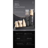 Recortadora de vello corporal para hombres Afeitadora corporal eléctrica 4 en 1 Recortadora de barba Recortadora de vello nasal - details 0