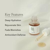 La esencia de mucina de caracol de Ginseng revitaliza la belleza facial hidratante acné manchas negras cuidado de la piel de hombres y mujeres coreanos 30ml - details 3