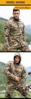 Chaqueta M65 larga táctica a prueba de viento para senderismo Hanye - details 6