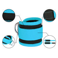 Bandas de resistencia con correa para el tobillo, cuerda de tracción para fuerza de pierna y cadera, entrenamiento elástico para Fitness, Yoga en casa, Pilato, Crossfit, equipo de gimnasio - details 9