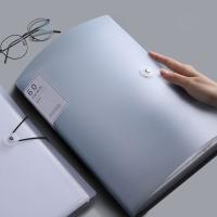 Organizador de archivos A4 de almacenamiento de escritorio, organizador de documentos multifuncional de gran capacidad, carpeta de papel de archivo A4 impermeable a prueba de polvo - details 6