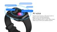 Reloj inteligente VE12, dispositivo con detección ECG, Bluetooth, recordatorio de llamada sentado, Control remoto, fotografía, Mensaje, empuje, novedad de 2024 - details 6