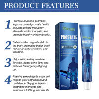 Crema de acupuntura externa para masaje de cuidado de la prostatitis masculina para aliviar el cuerpo de los hombres - details 4