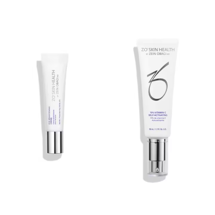 ZO SKIN Eye Brightening Crème+ 10% Vitamina C Autoactivante 50ml Set de dos piezas - 1