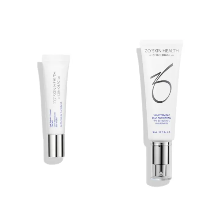 ZO SKIN Eye Brightening Crème+ 10% Vitamina C Autoactivante 50ml Set de dos piezas - 1