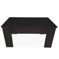 mesa centro elevable,  mesa con tapa color wengue, mesa de salón, mesa atractiva, mesa funcional