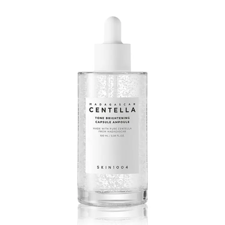SKIN1004 Ampolla en cápsula de tono Madagascar Centella 3.38 fl.oz(100ml) Calmante Hidratante Iluminador |   Piel sensible - 1