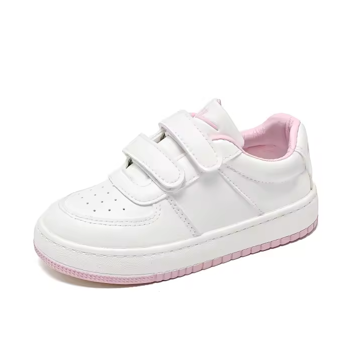 Zapatos niños niños pequeños zapatos blancos, zapatos niña, nueva primavera 2025, zapatillas de deporte para niños zapatos de tablero - 1