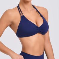Camiseta sin mangas de Yoga con doble botón ajustable para mujer, Top deportivo ajustado y transpirable, sujetador de gimnasio para correr al aire libre de secado rápido - details 10