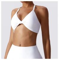 Sujetador Deportivo de Espalda Cruzada para Mujeres Top Deportivo de Yoga y Gimnasio Fitness Material de Nylon Transpirable y Hermoso - details 31